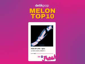 Lagu Igloo KISS OF LIFE Debut di Melon Top 100