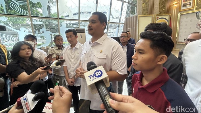 Menpora Dito dan Timnas futsal putra Indonesia