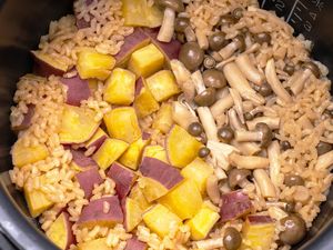Resep Nasi Ubi dan Jamur yang Pulen Gurih, Cocok Untuk Menu Diet Resep Nasi Ubi dan Jamur yang Pulen Gurih, Cocok Untuk Menu Diet