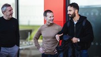 Ruben Amorim berangkat ke Manchester juga bersama staf kepelatihannya saat di Sporting CP. (Foto: Manchester United via Getty Imag/Ash Donelon)