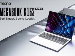 Tecno Rilis Megabook K16S, Laptop 16 Inch Rp 6 Juta