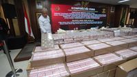 Potret Tumpukan Uang Rp 301 Miliar Terkait Kasus Duta Palma