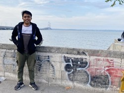 Pemandangan dan Angin Segar di View Point Suramadu, Sungguh Autentik