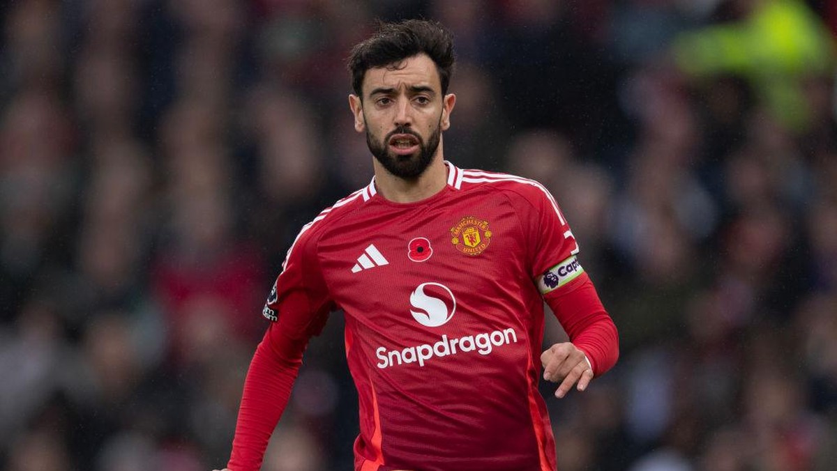 Kapten MU, Bruno Fernandes. (Foto: Visionhaus/Getty Images/Visionhaus)