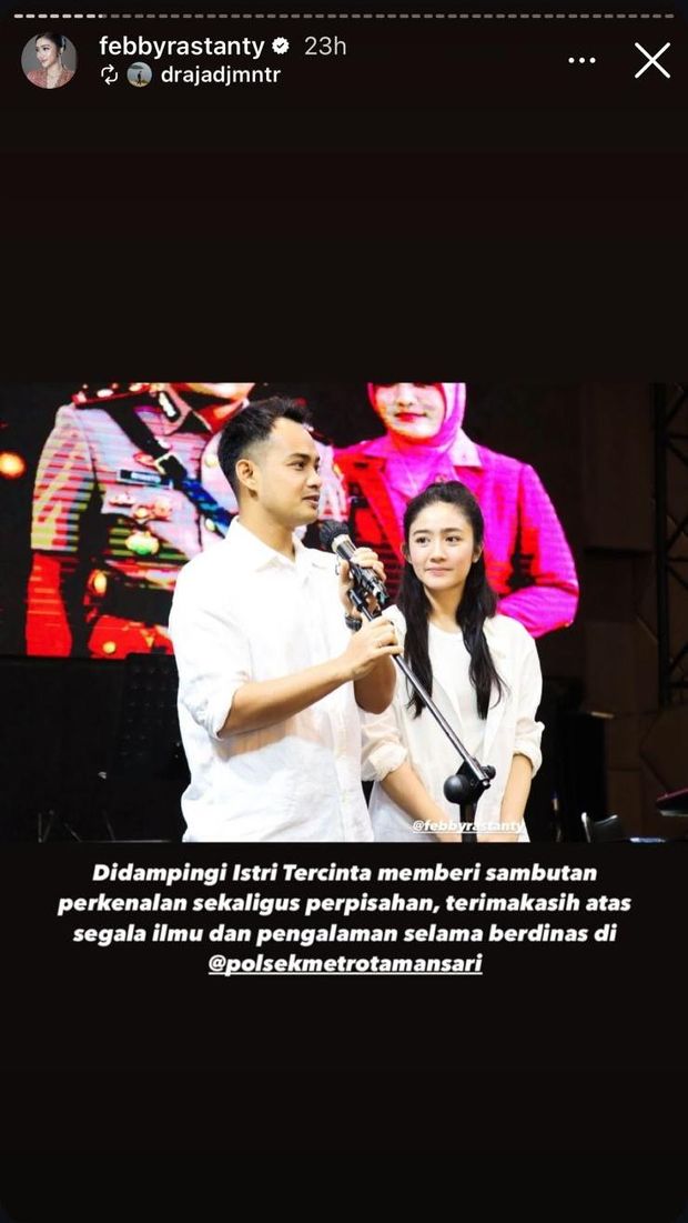 Drajad Djumantara dan Febby Rastanty