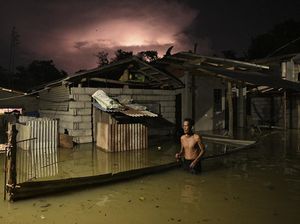 Filipina Kembali Diterjang Topan, Ribuan Orang Mengungsi