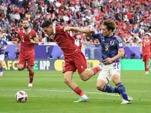 Justin Hubner-Minamino Cetak Gol, Indonesia Tertinggal 0-2 Atas Jepang Justin Hubner-Minamino Cetak Gol, Indonesia Tertinggal 0-2 Atas Jepang