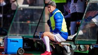 Ini adalah momen Kazu Miura pada Februari 2024 lalu ketika dipinjamkan ke klub Portugal Oliveirense. Foto: Getty Images/Eurasia Sport Images