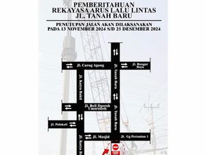 Perbaikan Turap-Jalan, Lalin Jembatan Grogol dan Tanah Baru Depok Dialihkan Perbaikan Turap-Jalan, Lalin Jembatan Grogol dan Tanah Baru Depok Dialihkan