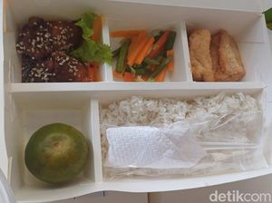 Penampakan Menu Makan Bergizi Gratis yang Ditinjau Wapres Gibran di SD Maros Penampakan Menu Makan Bergizi Gratis yang Ditinjau Wapres Gibran di SD Maros