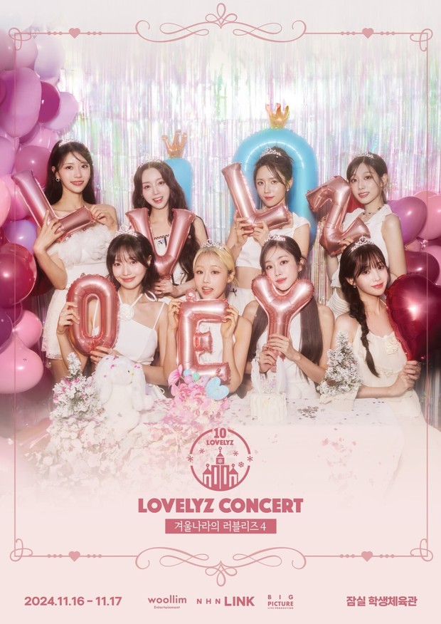 Poster konser Lovelyz 4 of Winter World/ Foto: instagram.com/official_lvlz8_ Poster konser Lovelyz 4 of Winter World