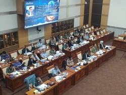 Gubernur Lemhannas Rapat dengan Komisi I DPR, Bahas Rencana Kerja 100 Hari