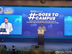 Warek UMSU Dorong Mahasiswa Masuk ke Jurnalistik di detiksumut #GoesToCampus