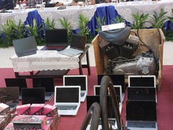 Penampakan Deretan Barang Selundupan Masuk RI: Mesin Harley-Motor Listrik