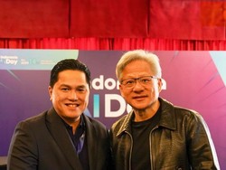Video: Momen Pertemuan Erick Thohir dan Bos NVIDIA Jensen Huang