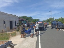 Mayat Wanita Dicor Dalam Rumah di Babel, Kekasih Ditangkap