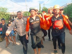 Bocah 8 Tahun Tewas Tenggelam Saat Mandi di Sungai Biring Jene Makassar