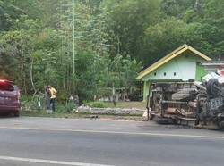Kecelakaan Maut Minibus Vs Pikap di Jalan Poros Maros-Bone, 1 Orang Tewas