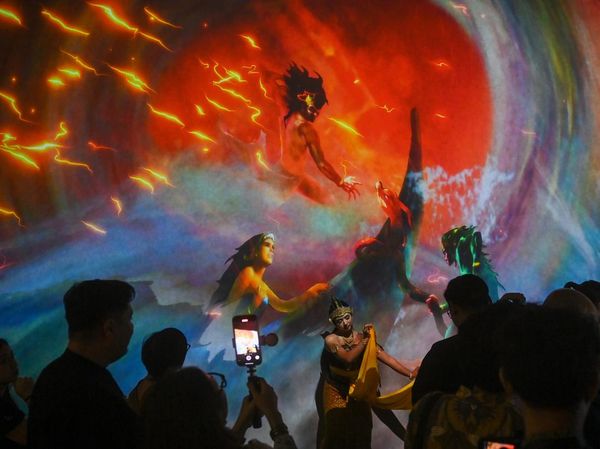 Melihat Pameran Indonesia dalam Sketsa Karya Basoeki Abdullah
