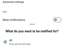 WhatsApp Rombak Fitur Mute Group Chat