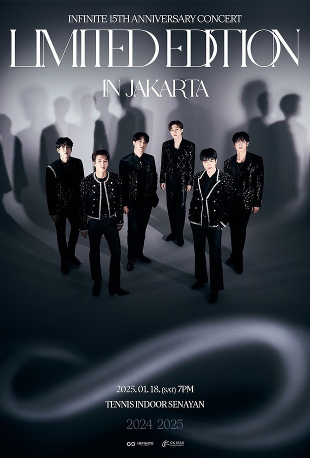 Poster konser INFINITE di Jakarta/ Foto: instagram.com/ckstar.id