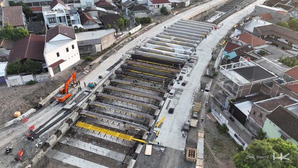 Proyek MRT Fase 2A-Underpass Joglo Dikebut, Begini Progresnya