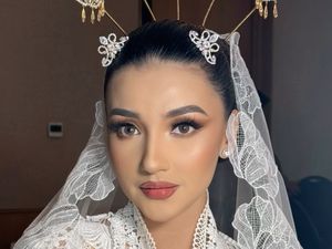Gaya Tsania Marwa Dirias Bak Pengantin Dengan Makeup Hollywood Glam Gaya Tsania Marwa Dirias Bak Pengantin Dengan Makeup Hollywood Glam