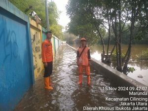 Pj Gubernur Ungkap Penyebab Banjir Rob di Jakut, Akan Cek Lokasi