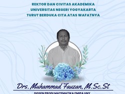 Innalillahi, Dosen Matematika FMIPA UNY Muhammad Fauzan Meninggal
