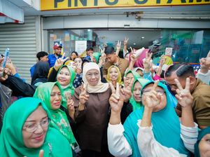 Pedagang PGS Beri Garansi Pilih Khofifah di Pilgub Jatim 2024