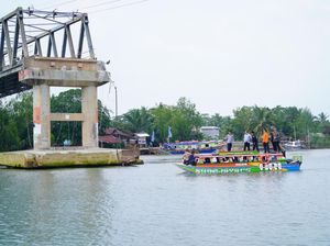 Jembatan P6 Lalan di Muba Ditarget Kelar Desember 2025