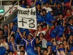 Hasilnya, Samurai Biru mampu mengalahkan Garuda dengan skor 4-0. 