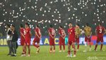 Momen Pemain Timnas Indonesia Sapa Pendukung Seusai Laga