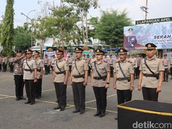 Kasat Reskrim hingga 3 Kapolsek Jajaran Polres Sampang Dimutasi