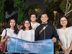 Pemenang Lomba Mirip Nicholas Saputra Dapat Rp 500 Ribu: Buat Persalinan Istri Pemenang Lomba Mirip Nicholas Saputra Dapat Rp 500 Ribu: Buat Persalinan Istri