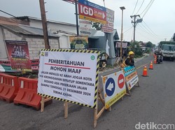 Info Dab! Jalan Kronggahan Gamping Berlaku Satu Arah Sampai 31 Desember