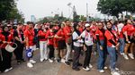 Pendukung Timnas Mulai Padati GBK