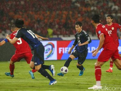 Potret Samurai Biru Libas Garuda 4-0 di SUGBK