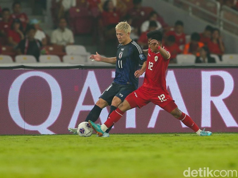 Timnas Indonesia tak berkutik saat menjamu Timnas Jepang. Begitu 90 menit laga tuntas, Samurai Biru menang telak 4-0 atas Garuda, Jumat (15/11/2024).