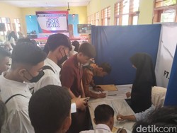Gandeng 20 Perusahaan di Jatim, SMK Muhammadiyah 1 Lamongan Gelar Job Fair