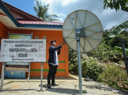 Meski di Wilayah 3T, Birokrasi Sat-set Berkat Internet di Kantor Desa