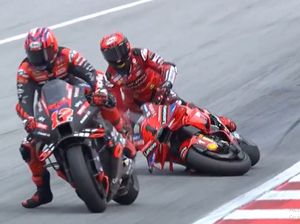 Bagnaia Ungkap Penyebab Jatuh Misterius Usai Disalip Vinales