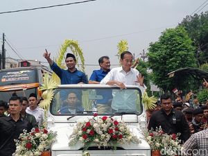 Kata Jokowi soal Prabowo Dukung Luthfi-Yasin: Sah tapi Ada Aturan Mainnya