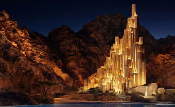Arab Saudi Ciptakan Hotel Bergaya Dunia Lord of the Rings: Keindahan yang Memicu Kontroversi!