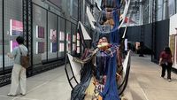Potret Kerennya Pameran The Flying Cloth di Museum Nasional