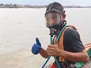 Perjuangan Pencari Harta Karun Sungai Musi, Bertaruh Nyawa dalam Kegelapan Perjuangan Pencari Harta Karun Sungai Musi, Bertaruh Nyawa dalam Kegelapan