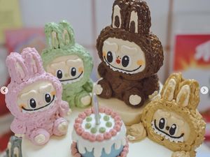 Penggemar Labubu Merapat! 10 Cake Labubu Ini Super Gemas