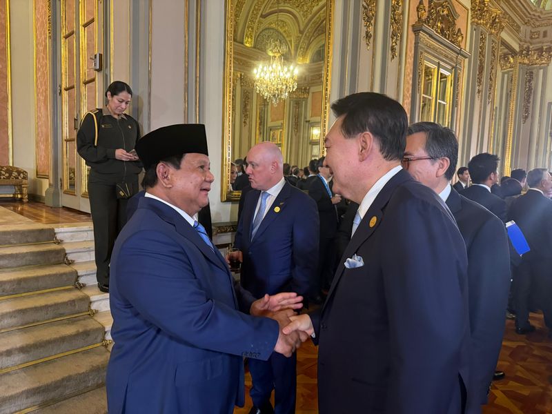 Prabowo bersama Pemimpin Dunia