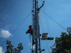 Begini Susahnya Bangun Tower BTS di Wilayah Pesisir Anambas