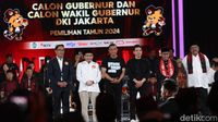 Gaya Cagub-Cawagub Jakarta Sampaikan Pernyataan Penutup Debat Pamungkas